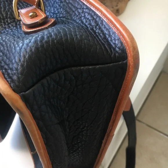 Vtg DOONEY & BOURKE Surrey Leather Bag - Picture 7 of 12
